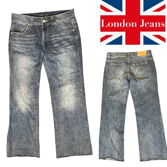 LONDONJEAN Denim - London Jean wide leg jeans.